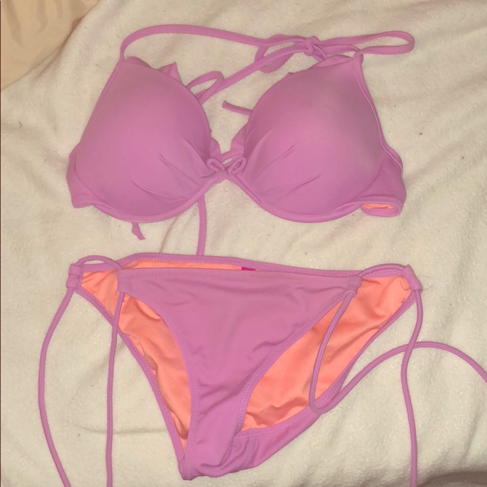 Purple VS light push-up bikini XS and 32D